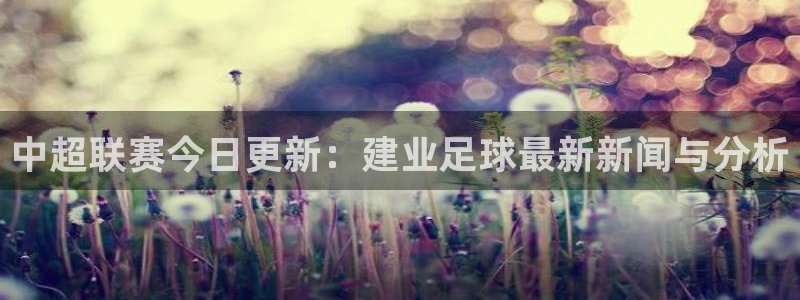 中超联赛今日更新：建业足球最新新闻与分析